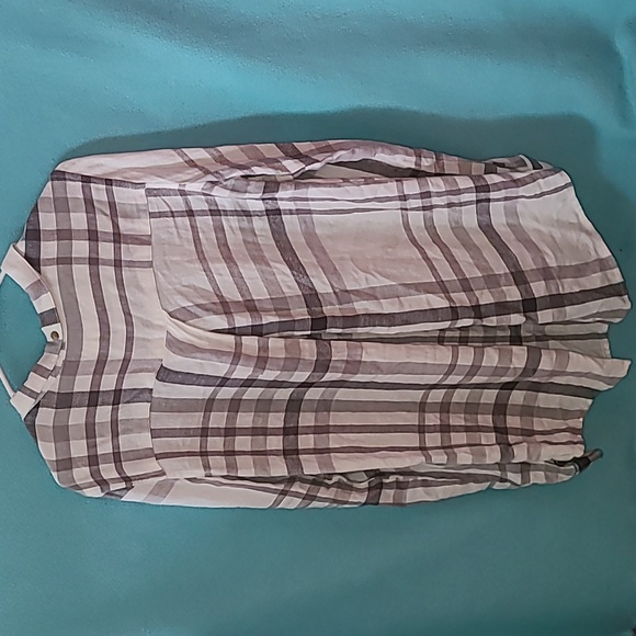 NWT Thread & Supply Plaid Top - Picture 2 of 3